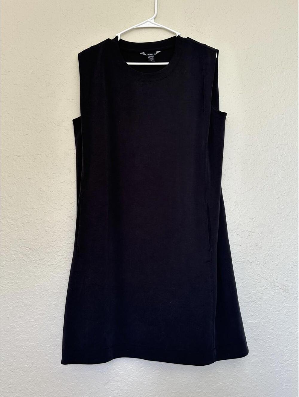 Athleta Women's Black Dress Sz L NEW
